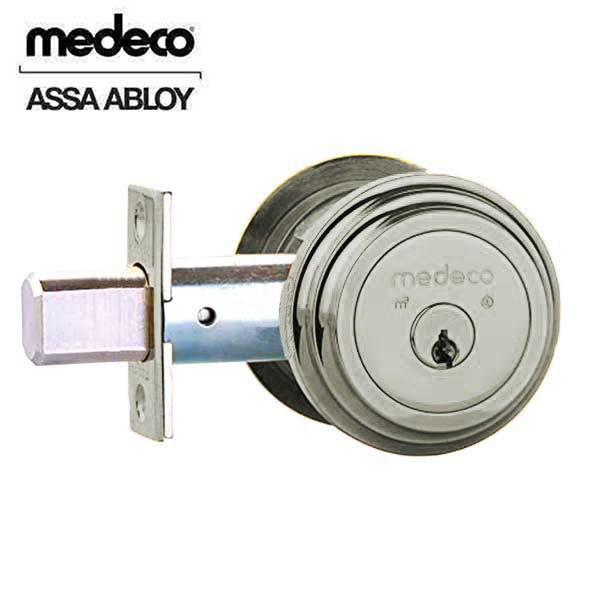 Medeco - 11TR604 - Maxum Residential - M3 Biaxial - 6-Pin - Single Deadbolt - 2-3/4" - DL Keyway Pinned - Optional Finish - Grade 1