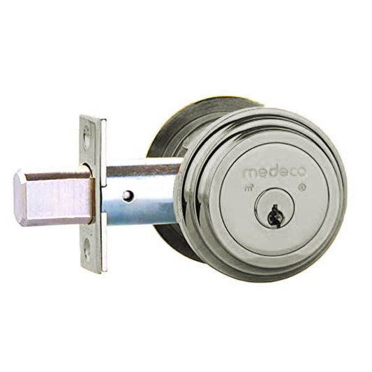 Medeco - 11TR604 - Maxum Residential - M3 Biaxial - 6-Pin - Single Deadbolt - 2-3/4" - DL Keyway Pinned - Optional Finish - Grade 1