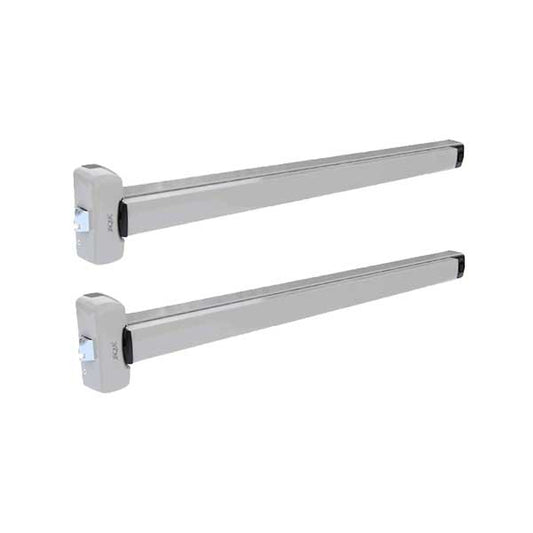 2 x GAAB - T300-04 - Panic Exit Device - Modular and Reversible - Single Doors - 33" for Single Doors - Satin Chrome (2 for 1) - UHS Hardware
