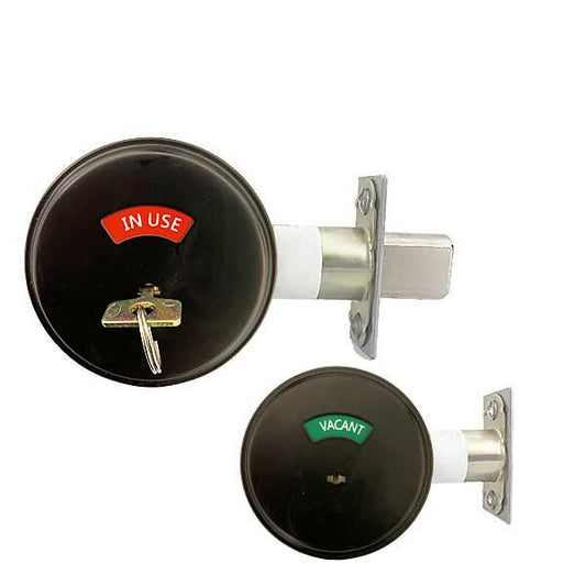 5 x Premium Commercial Privacy Indicator Deadbolt – 10B – Oil Rubbed Bronze – Grade 2 (Pack of 5)