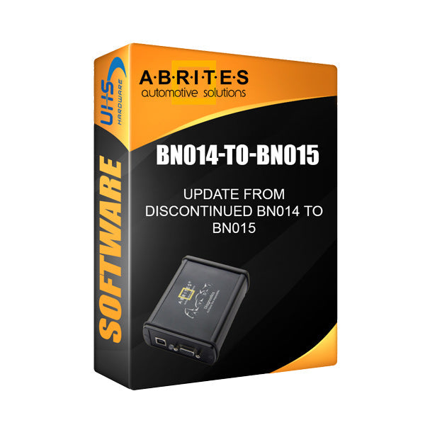 ABRITES - AVDI - BN014 to BN015 Software Upgrade - Key-Learning by OBD for BMW F-Series with FEM/BDC (v85 included) and E-series (Software Upgrade Only)