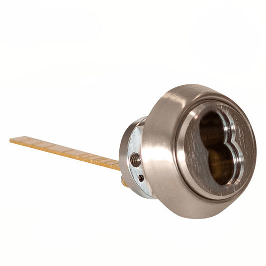 BEST - E Series - Rim Cylinder Housing Standard - SFIC - 7 Pin Chromium Plated Satin Chrome 26/US26D finish