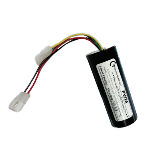 Command Access - PWM202HO - Power Booster Module - Solenoids - 18ga Wire - 24-35 VDC - UHS Hardware