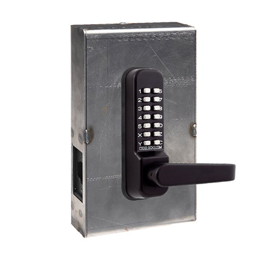 Code Locks - CL410 Gate Box Kit - Mechanical Lock - Medium Duty - Tubular Latch Bolt Gate Box Kit - Optional Finish - UHS Hardware