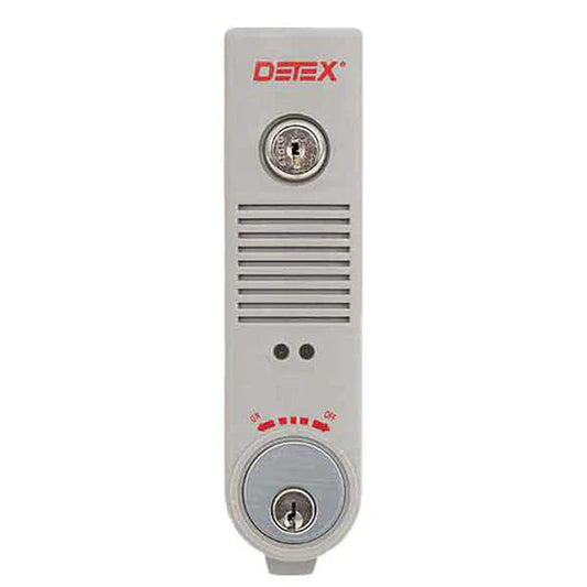 Detex - EAX-500 - Exit Alarm - Keyed Different - 9VDC - Gray - UHS Hardware