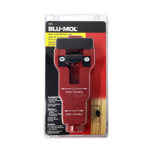 Premier Blu-Mol Door Latch Mortise Tool DIS-6575 full kit view
