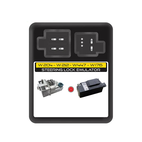 Mercedes Benz W204, W207, W212, W176, W447 - ELV ESL Electronic Steering Lock Emulator - Plug and Play