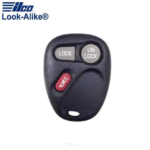 Ilco - 2003-2007 GM - GM-RKE3B1 - 3-Button Keyless Entry Remote SHELL (AFTERMARKET)