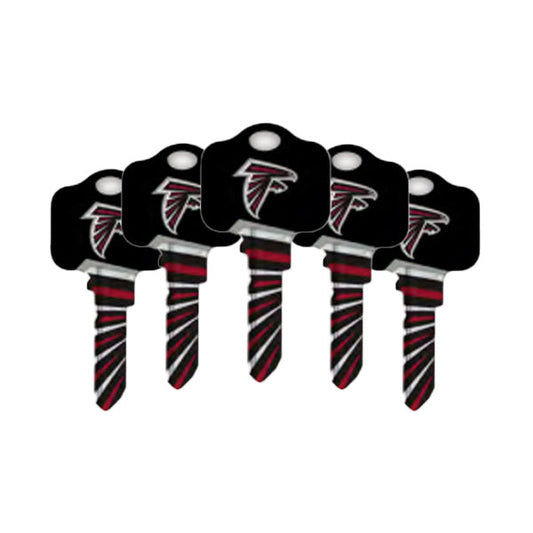 Ilco - NFL TeamKeys - Key Blank - Atlanta Falcons - KW1 (5 Pack)