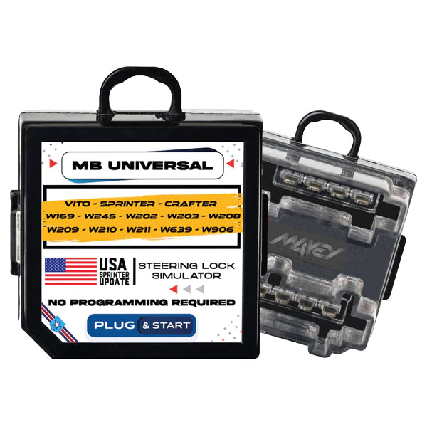 Mercedes Benz Vito Sprinter Crafter - ELV ESL Electronic Steering Lock Emulator - Plug and Play