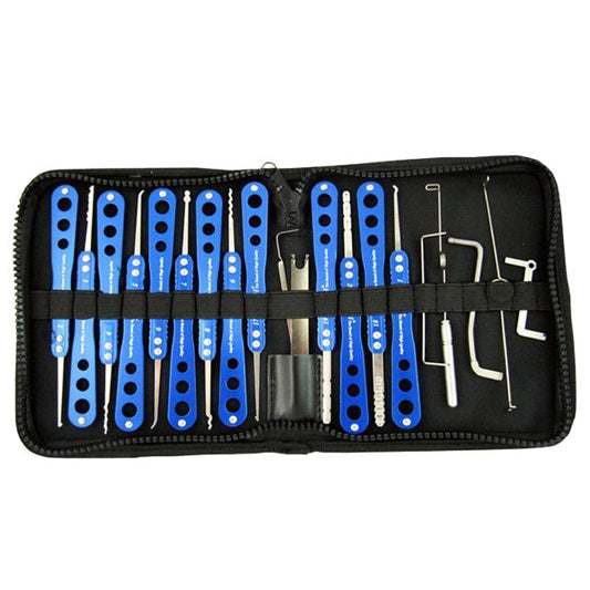 KLOM - Lock Picks Set - Boutique Locksmith Tools - 20-in-1