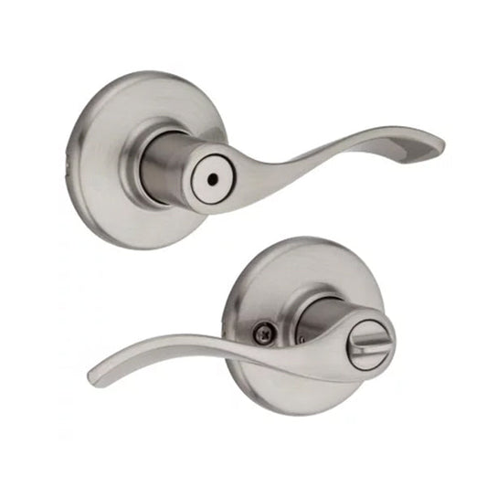 Kwikset - 300BL - Balboa Lever Set - Round Rose - Optional Finish - Privacy - Grade 3 - UHS Hardware