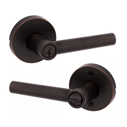 Kwikset - Milan Lever Set - Optional Rose - Optional Function - SmartKey Technology - Optional Finish - Grade 2