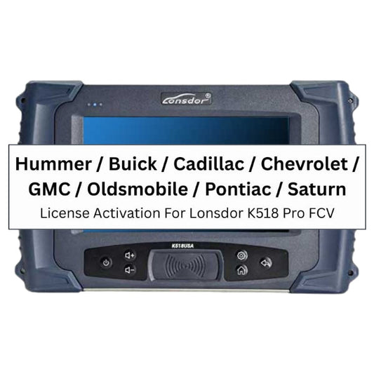 LON-GM-FCV-SUB license activation module for Lonsdor K518 Pro FCV