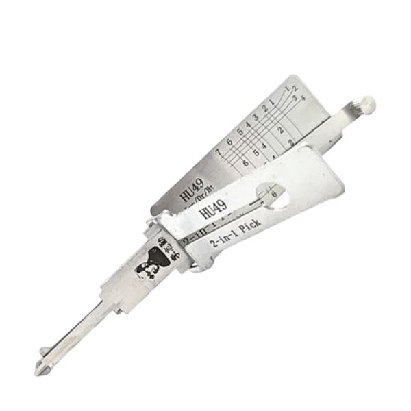 ORIGINAL LISHI - HU49-Keyway VW Audi Porsche / Ignition Door Trunk /2-in-1 Pick & Decoder