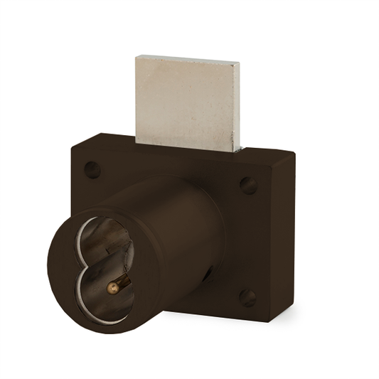 Olympus - 721DW - IC Core Deadbolt Cabinet Drawer Lock - BEST SFIC - 1-1/4" Cylinder Length - Oil Rubbed Bronze - Optional Key Retaining - Optional High Security - Grade 1 - UHS Hardware