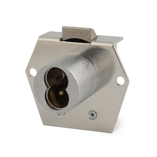 Olympus - 725RL - SFIC Rim Latch Door & Drawer Cabinet Lock - BEST SFIC - Optional Cylinder Length - Satin Chrome - Optional Handing - Optional Reverse Latch - Grade 1 - UHS Hardware