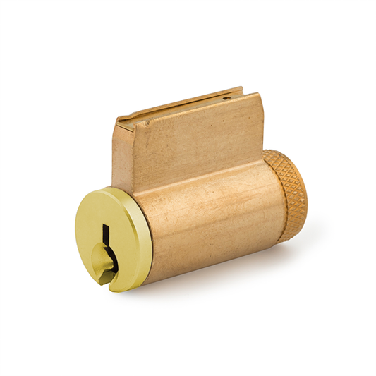 Olympus - 78-201 - Schlage C Keyway Compatible Cylinders - Optional Universal Driver Position - Optional Keying - Satin Brass - Grade 1 - UHS Hardware