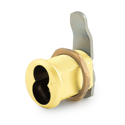 Olympus - 920 - Less Cylinder Cam Lock - Full Size IC - Schlage Compatible - Polished Brass - Grade 1 - UHS Hardware