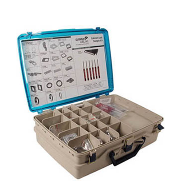 Olympus - SK003 - IC Core Small Format (Best) Product Line Kit - Two Level Carrying Case With Olympus Lock Samples And Accessories - UHS Hardware