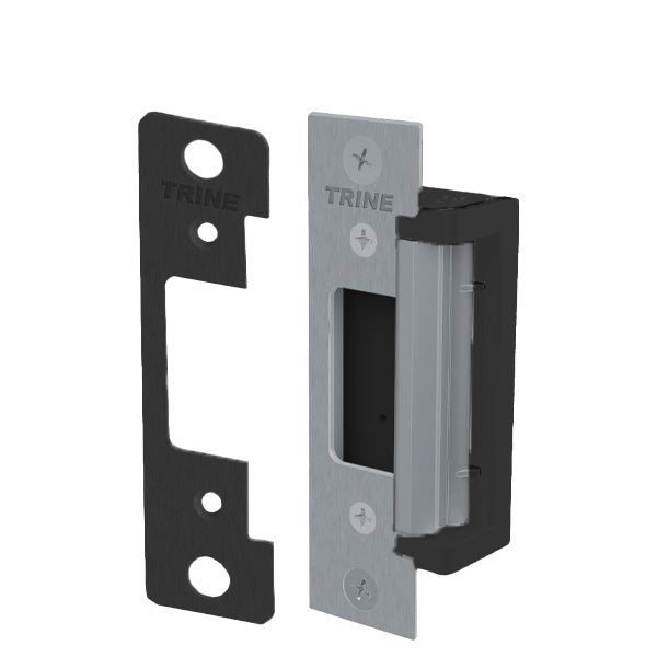 Trine - 4300 - Electric Strike - 4 Faceplates - Black Finish - Grade 1