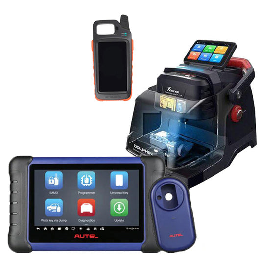 Xhorse / Autel - Complete Cut & Program Bundle - Dolphin II XP-005L, MaxiIM IM508S and VVDI Key Tool MAX Pro