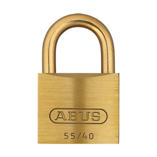 Abus - 56611 Padlock Brass 55Mb/40 B/usa Locks & Cylinders
