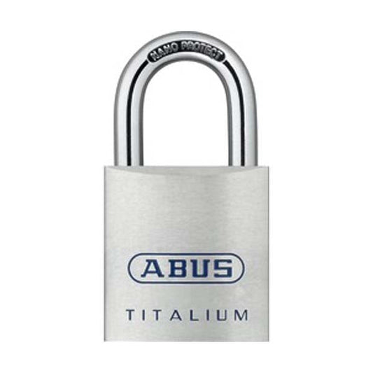 Abus - 65920 Padlock 80Ti/40 Optional Keying Locks & Cylinders