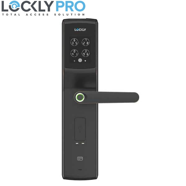 Lockly - PGD829AFVB- Secure Lux - Mortise Smart Lock - Fingerprint Reader - RFID Card - Bluetooth - Venetian Bronze - UHS Hardware
