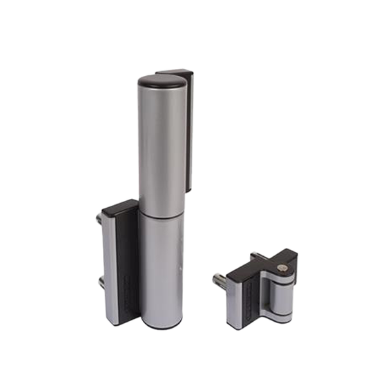 Locinox - Tiger Zilv - 180° - Compact Hydraulic Gate Closer and Hinge - Up to 165lbs - UHS Hardware