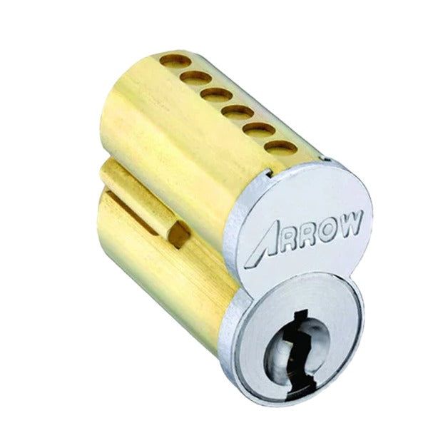 Arrow - 100CRP-UCXLB - Small-Format IC Core SFIC - 6 Pins - 26D - LB Best L - Uncombinated - UHS Hardware