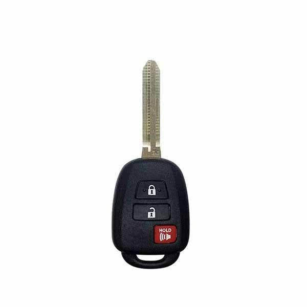 2013-2019 Toyota / 3-Button Remote Head Key / HYQ12BDM / (H CHIP) (RHK-TOY-BDM-H-3) - UHS Hardware