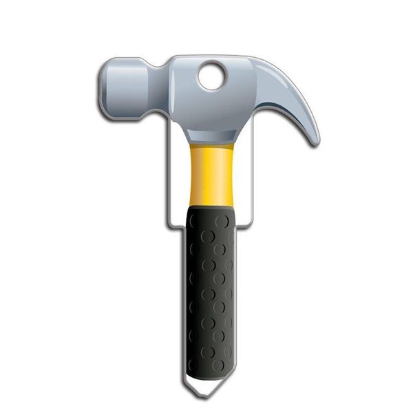 LuckyLine - B122S - Key Shapes - Hammer - Schlage - SC1 - 5 Pack - UHS Hardware