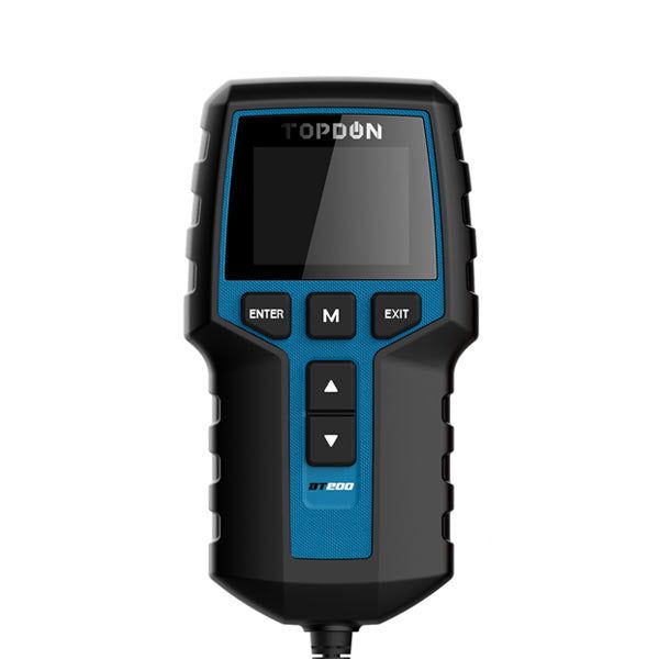 TOPDON - BT200 - Battery Cranking and Charging System - 12V & 24V - 100-2000 CCA Testing Capacity - UHS Hardware