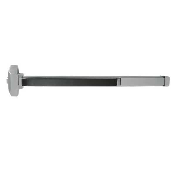 SDC - S4101PU36RE - RIM Mounted Panic-Rated Exit Device - 36" - Exit Only - Request to Exit - Motorized Electric Latch Retraction - 630 - Dull Stainless Steel - Grade 1 - UHS Hardware