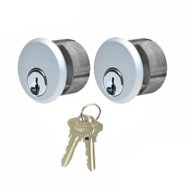 ILCO - Keyed Mortise - Schlage C Keyway - AR Cam - Zinc - KA2 - AL - Aluminum - UHS Hardware