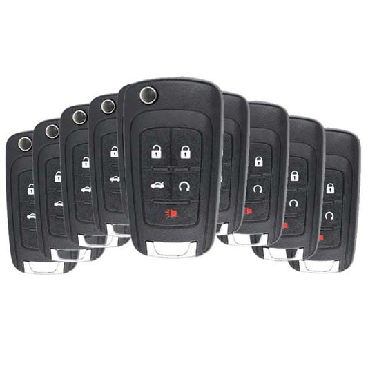 2010-2020 GM / 5-Button Flip Key / OHT01060512 (BUNDLE OF 10) - UHS Hardware
