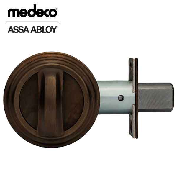 Medeco Residential BiLevel - Single Deadbolt - 13 - Oil Rubbed Bronze - UHS Hardware