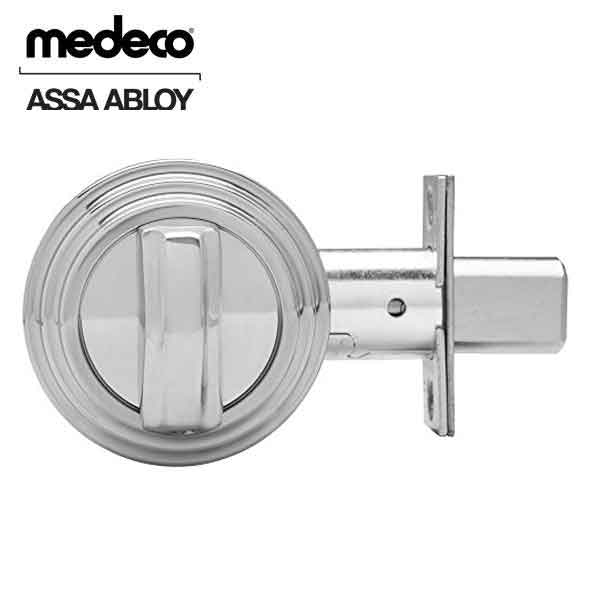 Medeco Residential BiLevel - Single Deadbolt - 26 - Satin Chrome - UHS Hardware