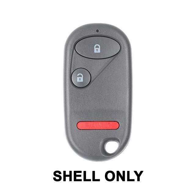 1994-2011 Honda / 3-Button Keyless Entry Remote SHELL for G8D-452H-A / E4EG8DJ / OUCG8D-344H-A (JMA) - UHS Hardware