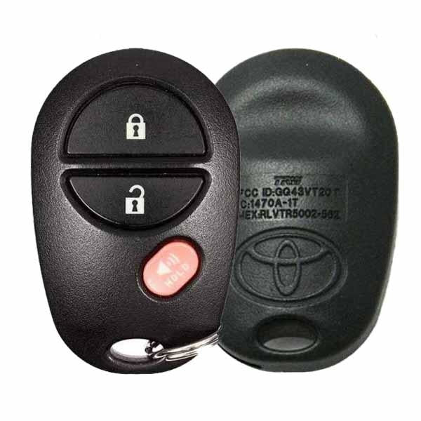 2004-2020 Toyota / 3-Button Keyless Entry Remote Pn: 89742-Ae011 Gq43Vt20T(Oem)