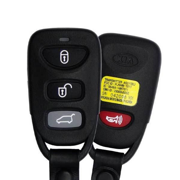 2007-2010 Kia Sorento Rondo / 4-Button Keyless Entry Remote / PN: 95430-3E511 / PLNHM-T011 (OEM) - UHS Hardware