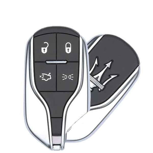 2014-2016 Maserati Ghibli / Quattroporte / 4-Button Smart Key w/ High Beam / PN: 670019938/ M3N-7393490 (OEM) - UHS Hardware