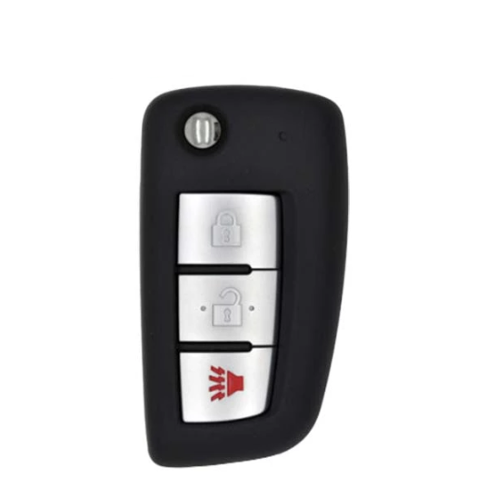 2014-2019 Nissan Rogue / 3-Button Flip Key / PN: 28268-4BA1A / CWTWB1G767 / (RFK-NIS-767) - UHS Hardware