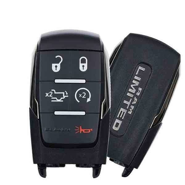 2019-2020 Dodge Ram Limited 2500 / 5-Button Smart Key Pn: 68375457Ab Gq4-76T (Oem)
