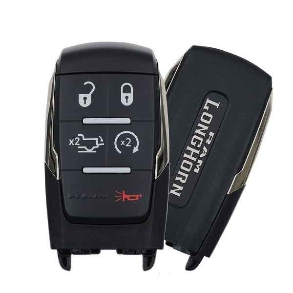 2019-2020 Dodge Ram Pickup Hd 2500 Longhorn / 5-Button Smart Key Pn: 68375456Ab Gq4-76T (Oem)