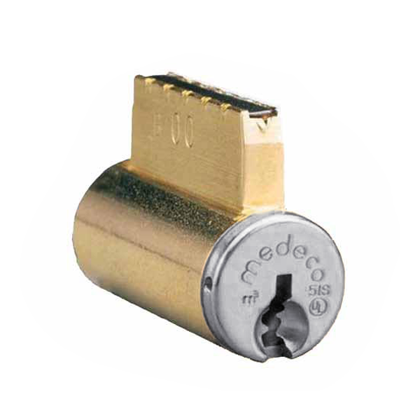 Medeco - Medeco3 - (KIK) Key-in-Knob Uncombinated Cylinder - DLQ Keyway - Satin Chrome - Grade 1 - UHS Hardware