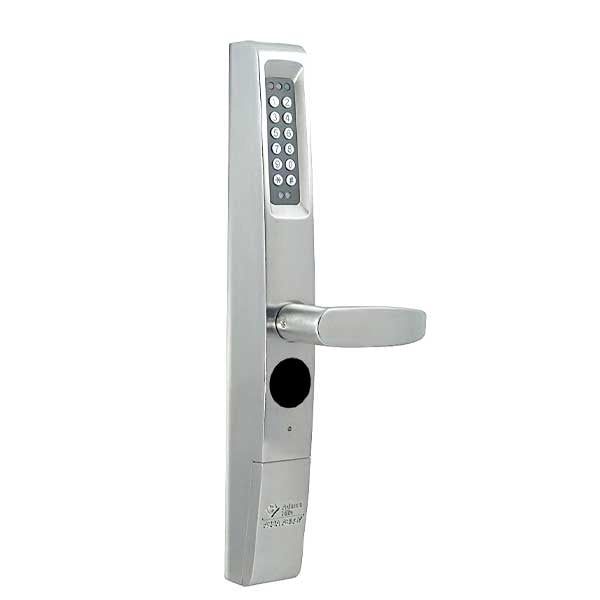Adams Rite - eForce 3090-150 - Narrow Stile - Keyless Entry Electronic Lever Trim - Anodized Aluminum - UHS Hardware