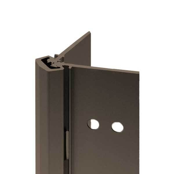 Select Hinges - 11 - 83" - Geared Concealed Continuous Hinge - Dark Bronze - Standard Duty - UHS Hardware