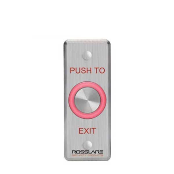 Rosslare - EX16EO - Request To Exit Button w/Toggle - Analog Piezo- 10-24 VDC - UHS Hardware